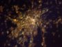 Photo de Lyon vue de l'espace prise par l'astronaute Thomas Pesquet. Photo Twitter