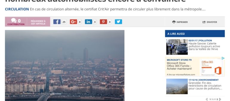 Arrivée des vignettes antipollution : les Lyonnais les adopteront-ils ?