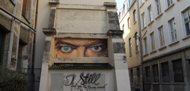 On a retrouvé David Bowie dans une rue de la Croix-Rousse
