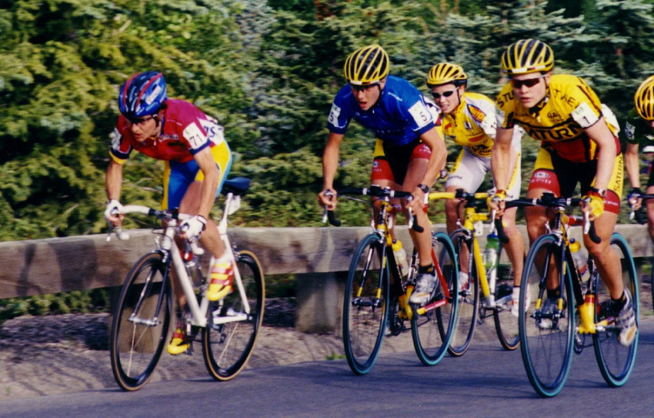 Jeannie Longo en 2001 au Elkhorn Resort Circuit Race. Photo CC by James F. Perry via Wikimedia