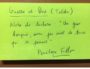Capture d'écran du concours de fiches de lecture «comme Penelope Fillon» lancé sur Facebook. - IMPROBABLES LIBRAIRIES
