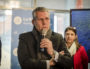 Philippe Meunier, vice-président de la région Auvergne-Rhône-Alpes délégué à la sécurité, aux partenariats internationaux, à la chasse et à la pêche lors de la conférence de presse avant l'assemblée plénière du 9 février 2017 à l'Hotel de Région de Lyon. ©Léo Germain/Rue89Lyon