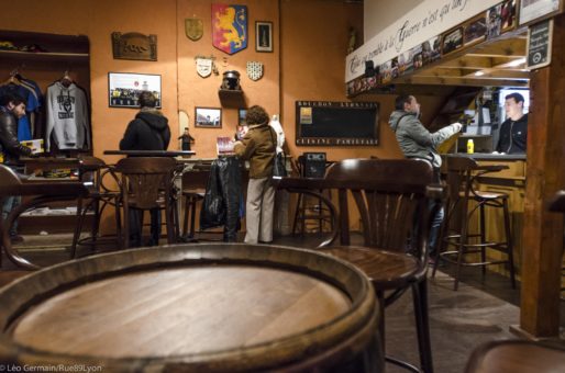 La Traboule, espace de détente identitaire à Lyon. Janvier 2017 ©Léo Germain/Rue89Lyon.