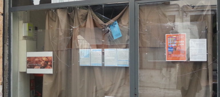 Dans le Vieux Lyon, la Maison des passages encore ciblée par l’extrême droite radicale