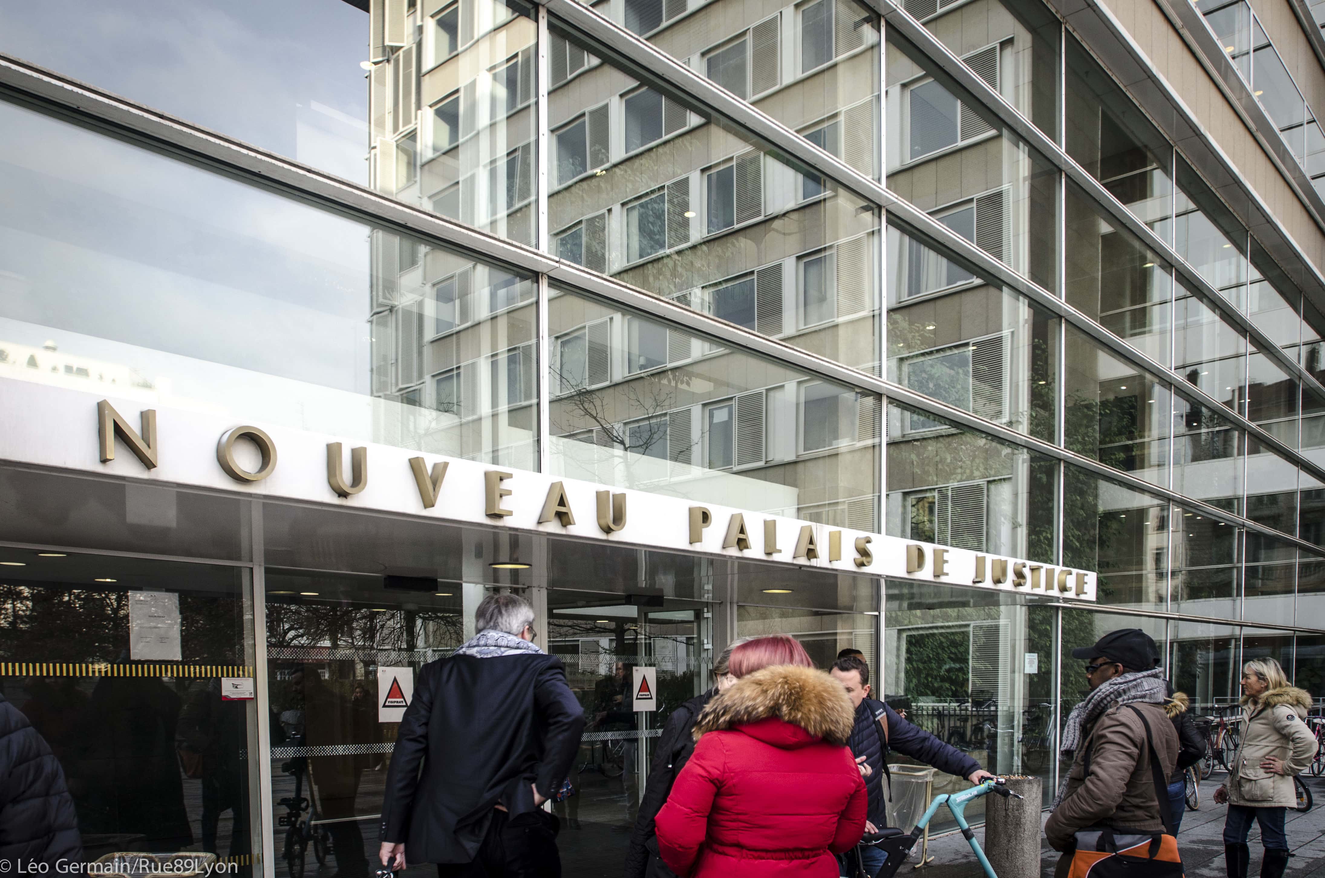 Nouveau palais de justice. Férvier 2017. Lyon ©Léo Germain/Rue89Lyon