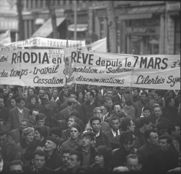 À Lyon, les grèves de 1967 de la Rhodiacéta ont préfiguré « Mai 68 »