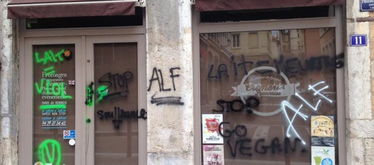 A Lyon apparaissent les vegans radicaux du « front de libération animale »