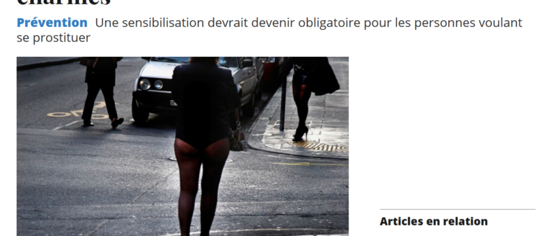 A Genève, il faudra bientôt suivre un cours pour se prostituer légalement
