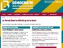Capture d'écran du site de la BM sur le forum démocratie.