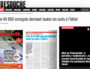 Capture d'écran du site Fdesouche