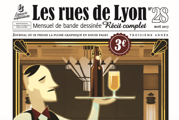 L’histoire de la bière à Lyon, une bande dessinée à lire sans modération