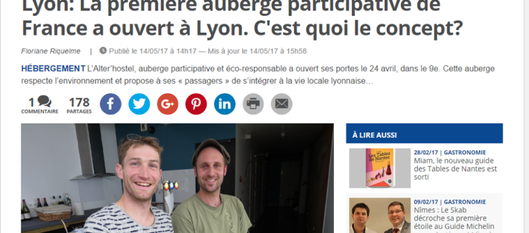 La première auberge participative de France a ouvert à Lyon : quel est le concept ?
