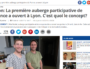La première auberge participative de France a ouvert à Lyon : quel est le concept ?