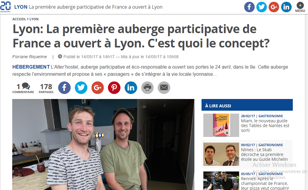 La première auberge participative de France a ouvert à Lyon : quel est le concept ?