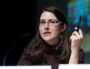 Adrienne Charmet, membre de la Quadrature du net. Photo CC by Inria Actus via Flickr