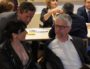 Thomas Rudigoz et Hubert Julien-Laferrière à l'Anticafé le mardi 16 mai 2017 lors de la présentation des candidats de la République En Marche ! aux élections législatives 2017. ©HH/Rue89Lyon