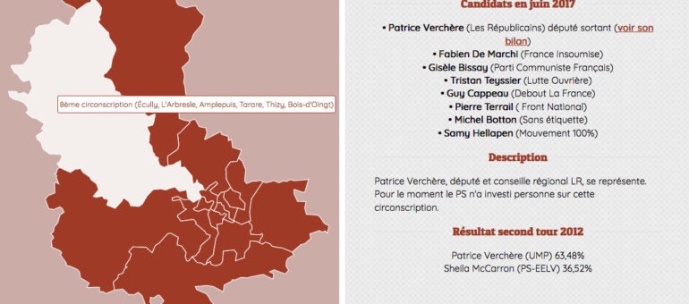 Législatives 2017 : qui sont vos candidats à Lyon et dans le Rhône ?