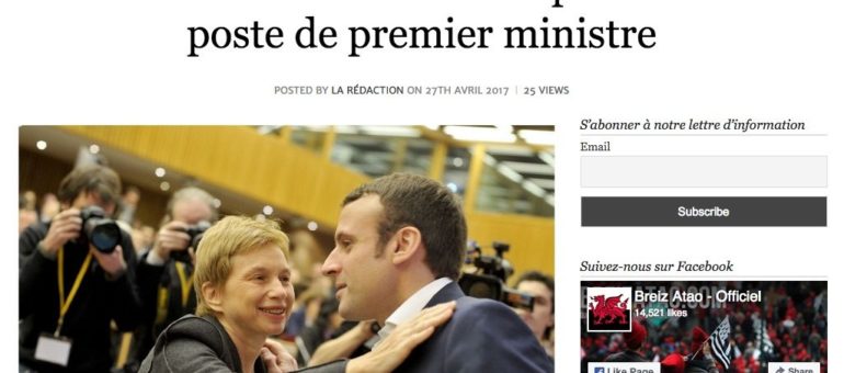 Laurence Parisot, Premier ministre si Emmanuel Macron est élu président ?