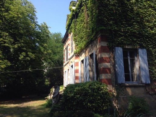 La villa Monoyer dans le 3ème arr. de Lyon vue du jardin