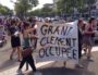 Marche pour les familles sans logement organisée par le collectif "Jamais sans toit" jeudi 15 juin à Vaulx-en-Velin. ©HH/Rue89Lyon