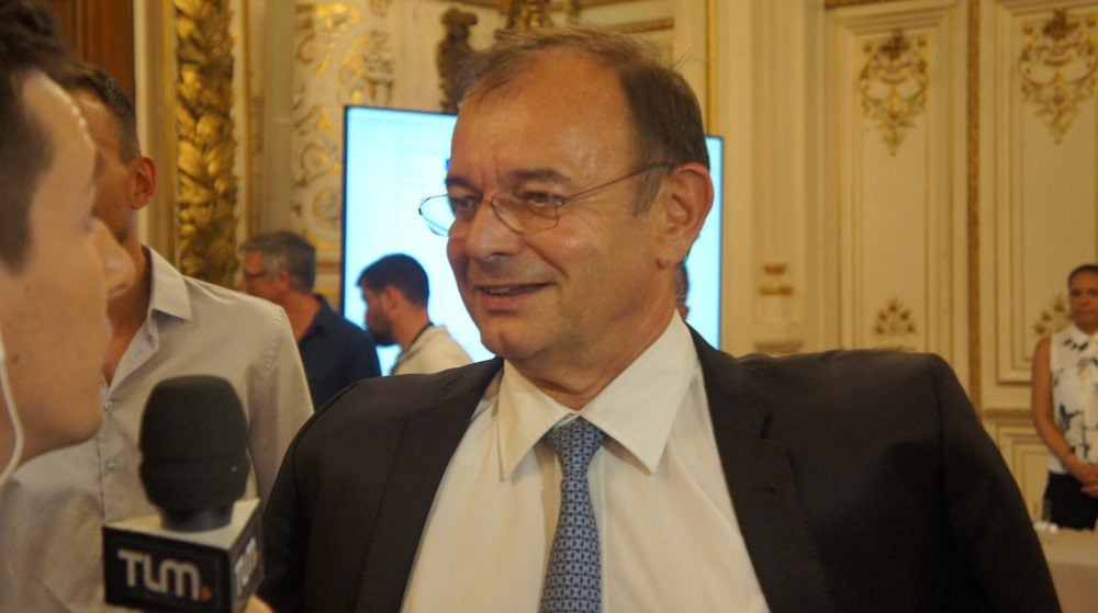 Yves Blein au 2ème tour des législatives à la préfecture du Rhône le 18 juin 2017. ©HH/Rue89Lyon