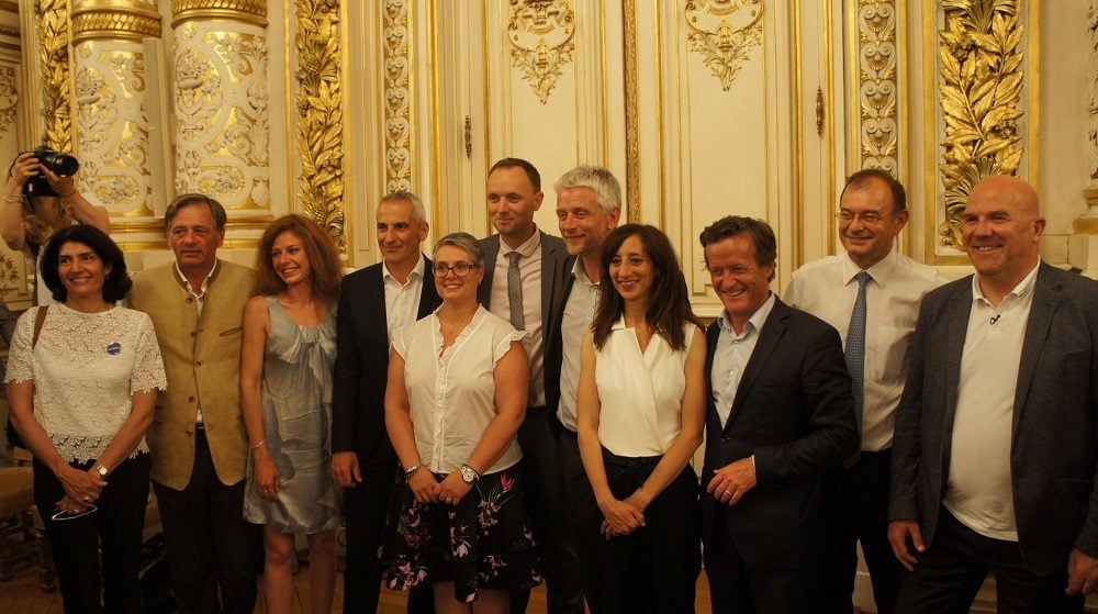 Les députés LREM au 2ème tour des législatives à la préfecture du Rhône le 18 juin 2017. ©HH/Rue89Lyon