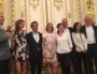 Une partie des candidats de la République en marche pour le Rhône, heureux comme des députés en devenir. ©DD/Rue89Lyon