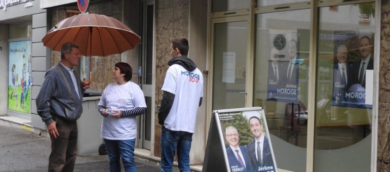 12e circo du Rhône : Michel Terrot abandonne son fauteuil de député mais squatte les affiches