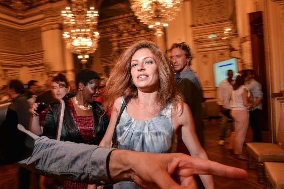 Blandine Brocard au 2ème tour des législatives à la préfecture du Rhône le 18 juin 2017. ©Éric Soudan