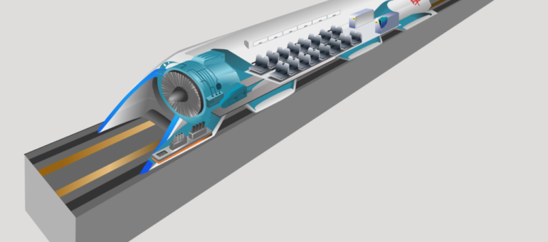 Saint-Étienne-Lyon en 8 minutes, le « train supersonique » Hyperloop est-il une alternative à l’A45 ?