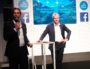 Laurent Solly, directeur de Facebook pour l'Europe du Sud et Laurent Wauquiez à la Sucrière le 3 juillet lors de la présentation du partenariat entre Facebook et la région Auvergne-Rhône-Alpes. Photo BE/Rue89Lyon