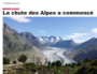 vigie le dauphiné : la chute des alpes a commencé