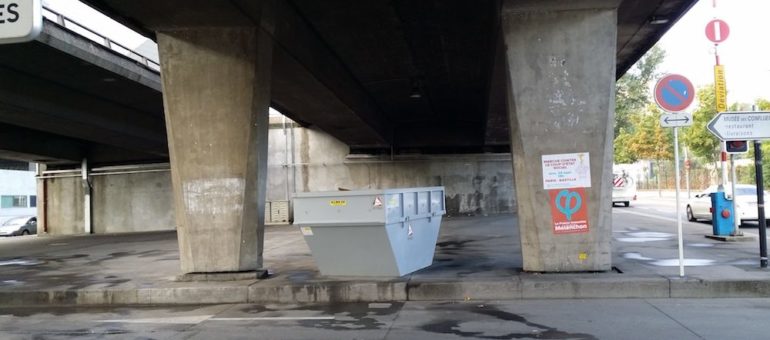 Lyon fait place nette : les SDF de l’autopont de la Confluence expulsés