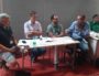 François Aubriot (micro en main), directeur de DotRiver et président de Ploss-RA, aux Rencontres professionnelles du logiciel libre à Saint-Étienne. Photo BE/Rue89Lyon