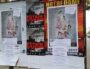 Le collectif "Jamais sans toit" annonce avoir collé 400 affiches dans Lyon comme autant d'enfants SDF. ©LB/Rue89Lyon
