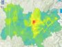 Capture d'écran des prévisions d'Atmo Auvergne-Rhône-Alpes pour ce mercredi 21 novembre.