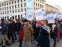 Le cortège des anti-IVG à Lyon, dimanche 26 novembre. ©LB/Rue89Lyon