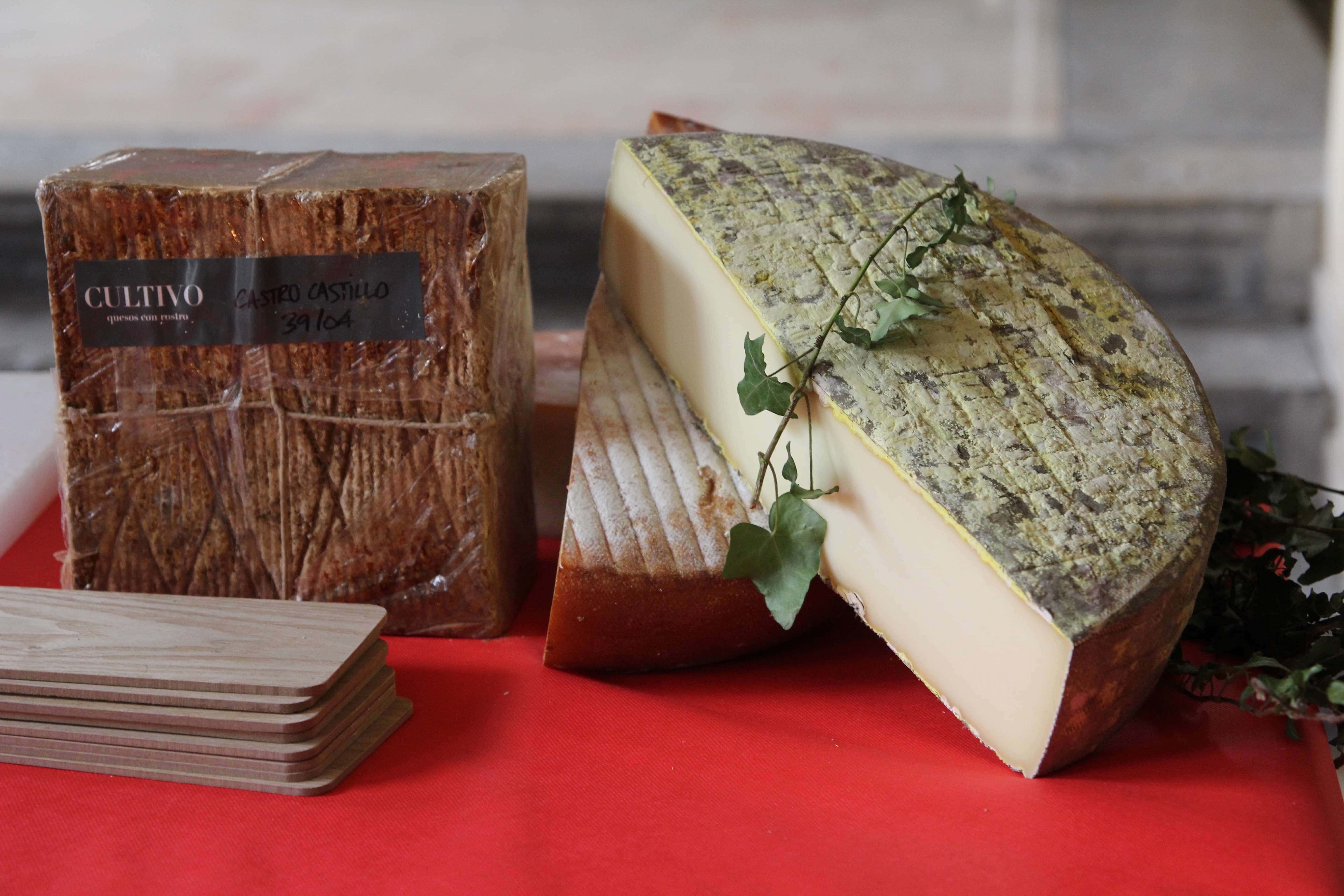 Fromages de la Fromagerie BOF au salon "Sous les pavés la vigne" 4e édition à Lyon. Photo VO/Rue89Lyon