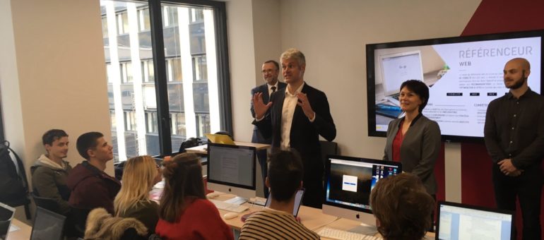 Le campus numérique réveille chez Laurent Wauquiez sa fibre sociale