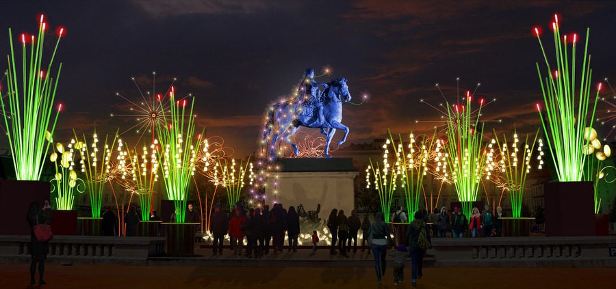 Fête des lumières 2017, ou l’idée de retrouver la place Bellecour