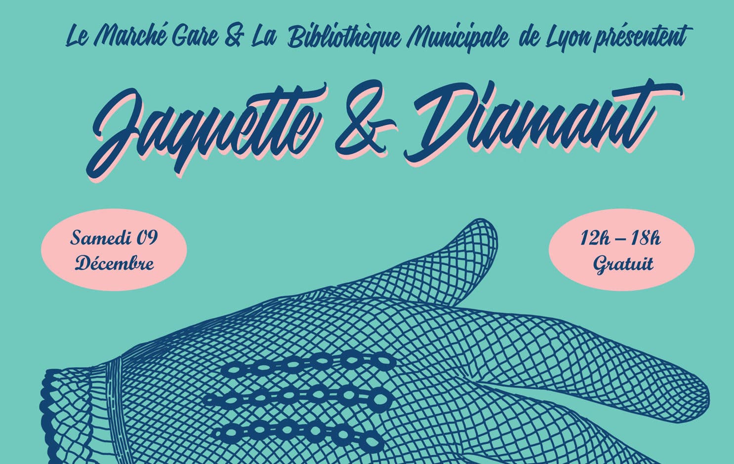 "Jaquette et diamant", le label market organisé par la BML et le Marché Gare. Photo DR