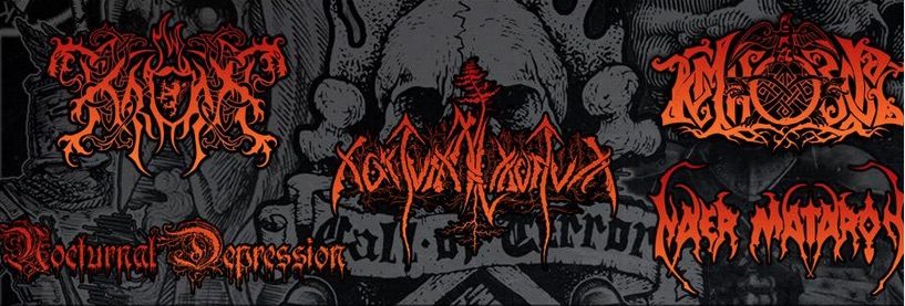L'affiche de la deuxième édition "Call of terror", concert de black metal neonazi (NSBM) en Rhône-Alpes