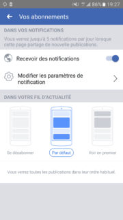 Procédure de gestion des abonnements sur la page Facebook de Rue89Lyon. Capture