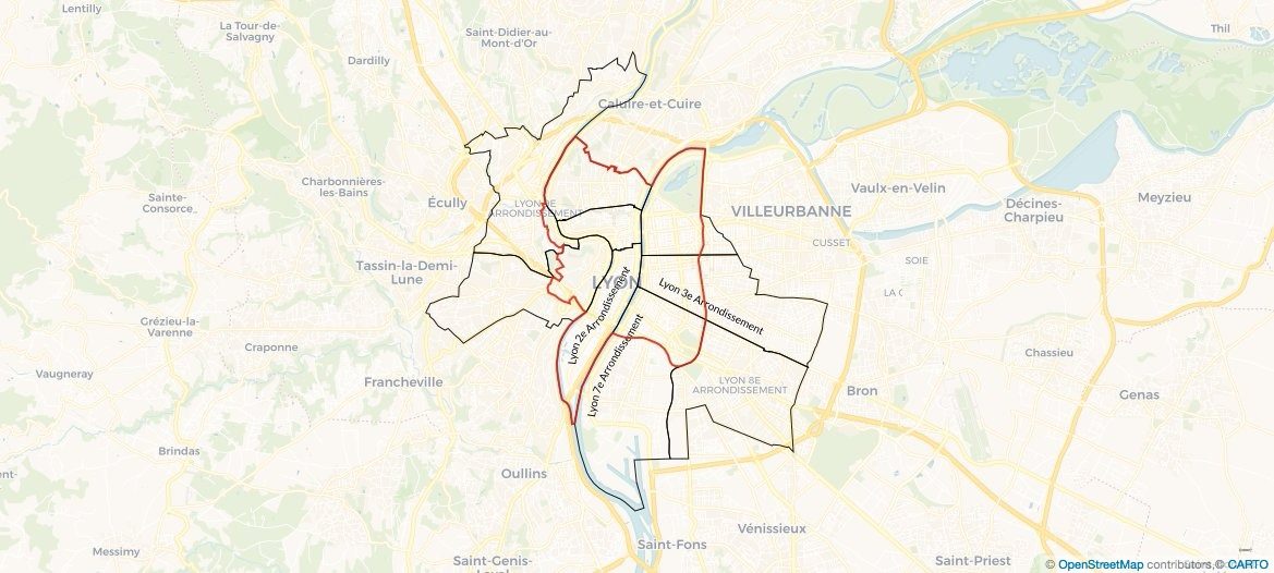 [Carte] Encadrement des locations Airbnb : plus d’un tiers de Lyon concerné