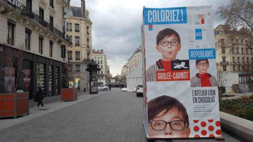 Lancement le 30 mars de l'opération "République Grolée Carnot". Photo BE/Rue89Lyon