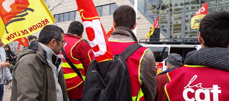 Grève à la SNCF : un millier de manifestants à Lyon pour le 1er jour du « marathon des cheminots »