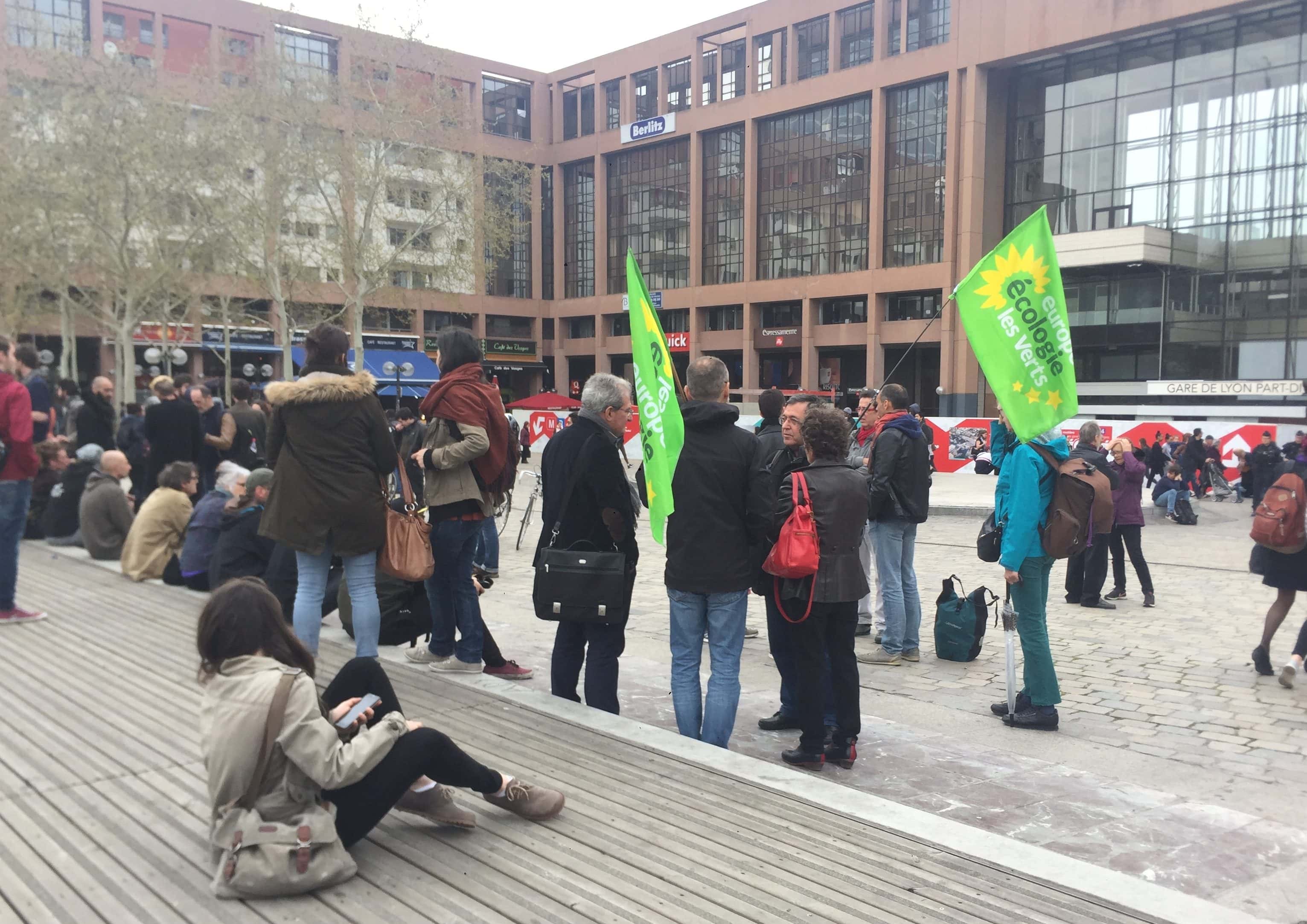 200 manifestants à Lyon en soutien à la ZAD de Notre-Dame-des-Landes
