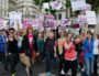 Marche des fiertés en 2003, mené par le collectif OUI OUI OUI en faveur du mariage pour tous.