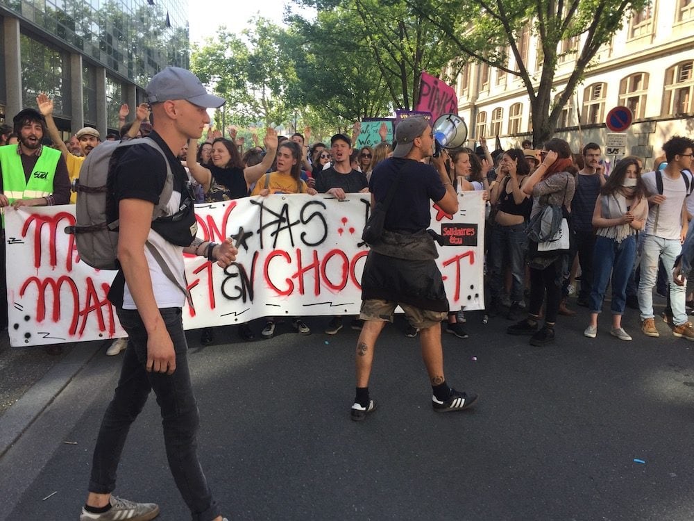 Mouvement contre Parcoursup à Lyon : mais ils sont où les lycéens ?