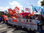 Banderole de tête de la manifestation de la fonction publique le 22 mai à Lyon ©LB/Rue89Lyon